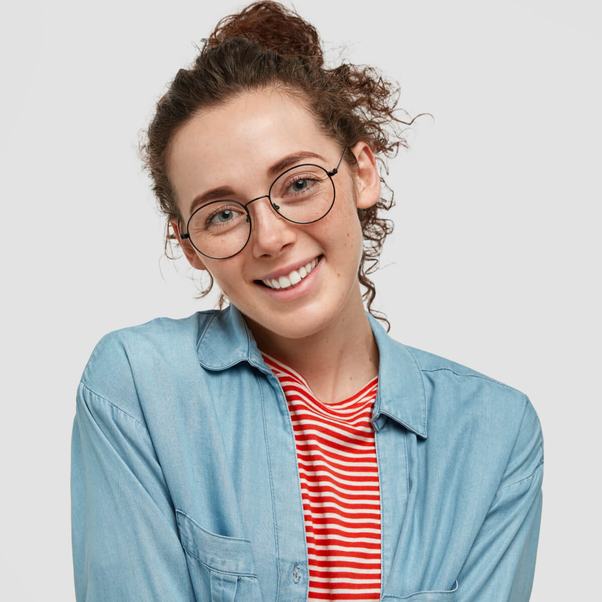 Home horizontal shot of pleased student with freckled s wrq6hda.jpg